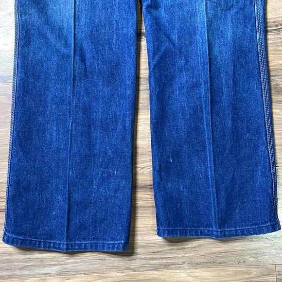 Vintage 1980’s Washington Dee Cee Men’s Western Denim Blue Jean Pants 37 x 30 - Picture 3 of 10